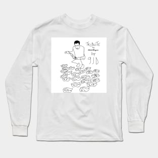 Tribute to a great designer by 9JD Long Sleeve T-Shirt